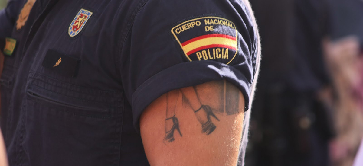 Borrado de tatuajes para oposiciones al Cuerpo Nacional de Policía y las Fuerzas Armadas.